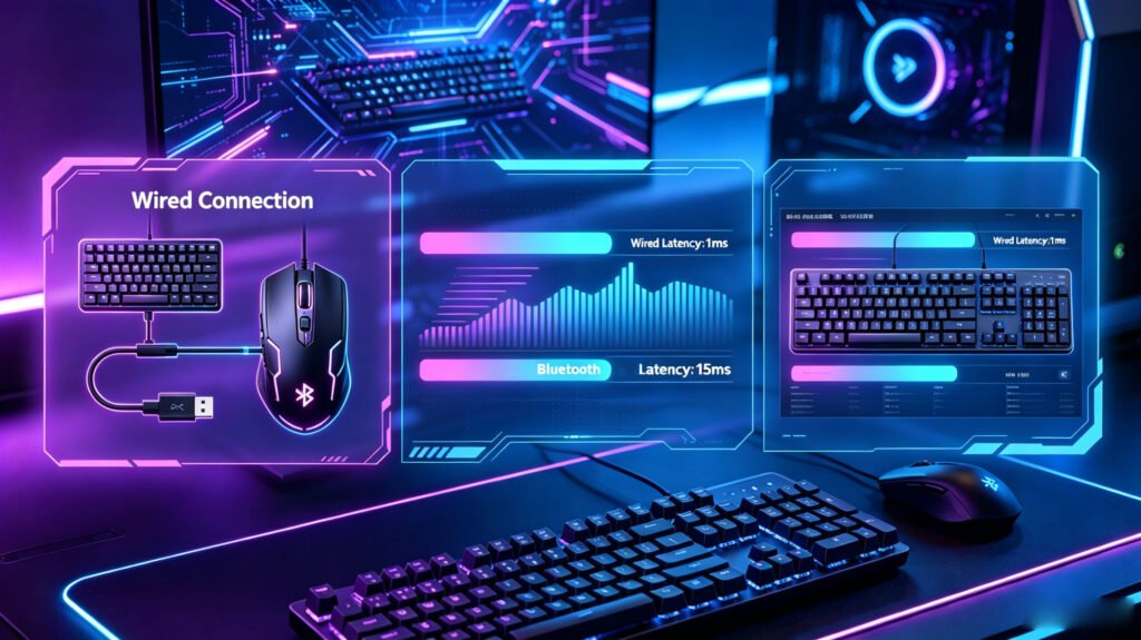 keyboard response delay