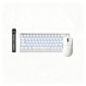 Ace 68 V2 Mist Transparent White Star Ring Hall Effect Switch + [A7 Pro White]