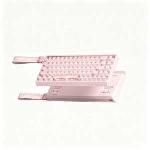 Ace 68 V2 Ultra Competitive Edition Fog Transparent Pink BMW Hall Effect Switch [RT Key]