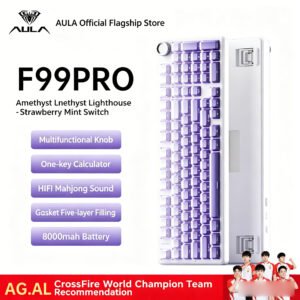 F99 Pro Amethyst Lighthouse - Strawberry Mint Switch - Linear Switch
