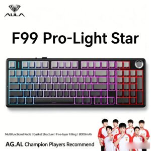 F99 Pro Shallow Light Star - Blaze Purple Switch V2 - Linear Switch