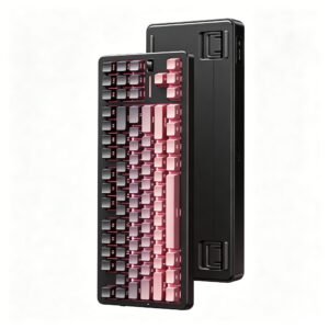 G87 V2 BlackBerry Pink Fast Gold Switch [Tri-Mode + Knob]