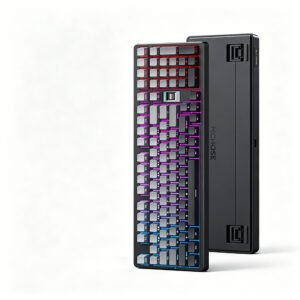 G98 V2 Semi-Extreme Black Blazing Orange Switch [Tri-Mode + Knob]