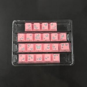 Heart Butterfly Keycap [Pink 21-Key]