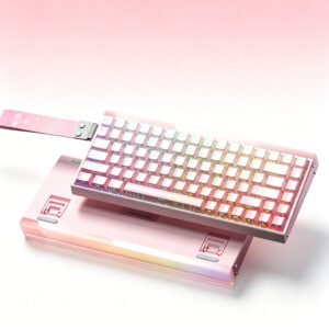 Pink & White Gradient Topographic (Sea Emperor Hall Effect Switch)
