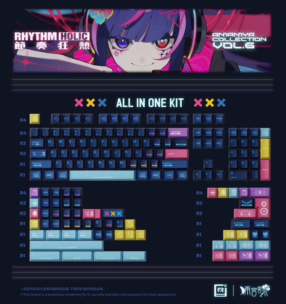 Rhythm Frenzy (167 keys)