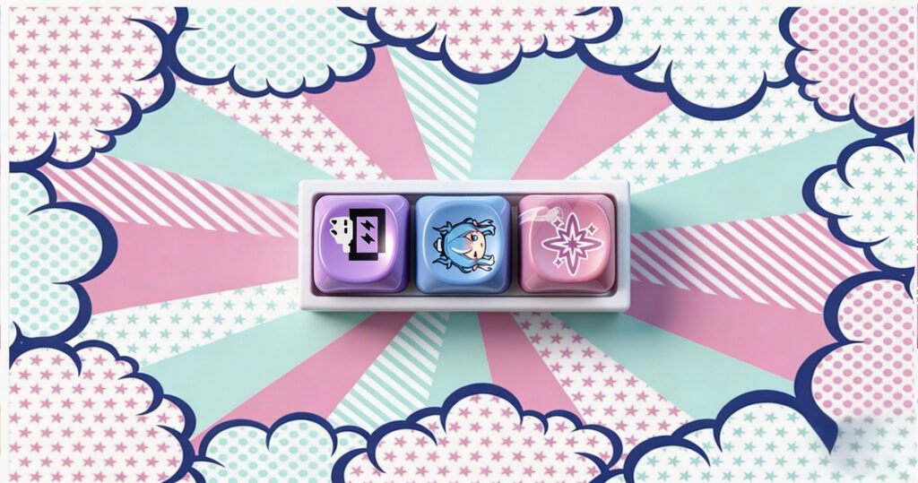 Cute Figure Keycap
