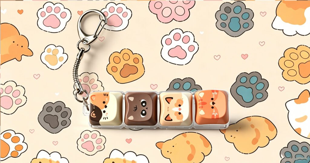 Cute Cat keycap