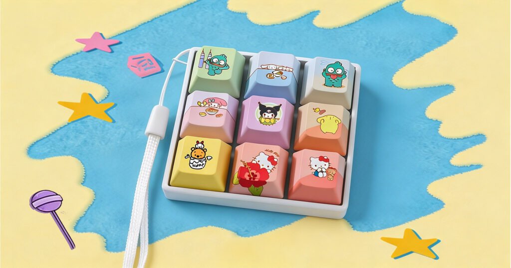 cute Sanrio keycap
