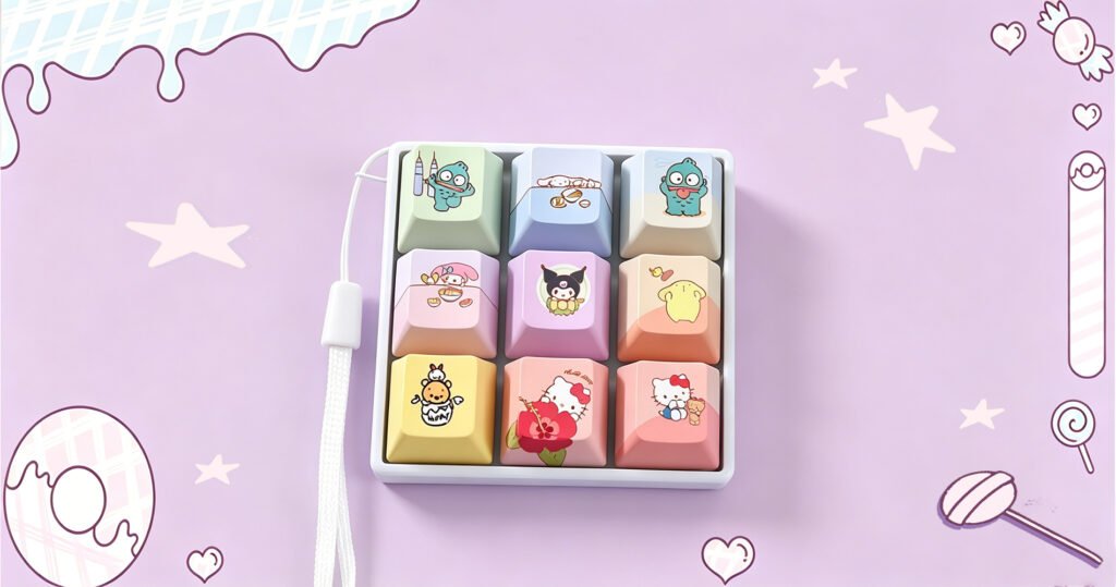 cute Sanrio keycap