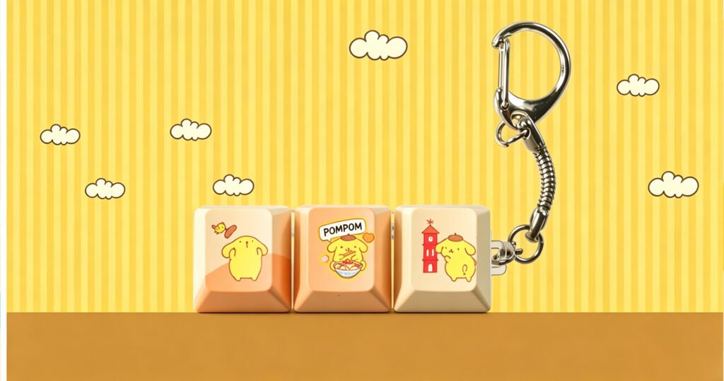 Cute cartoon Keycap