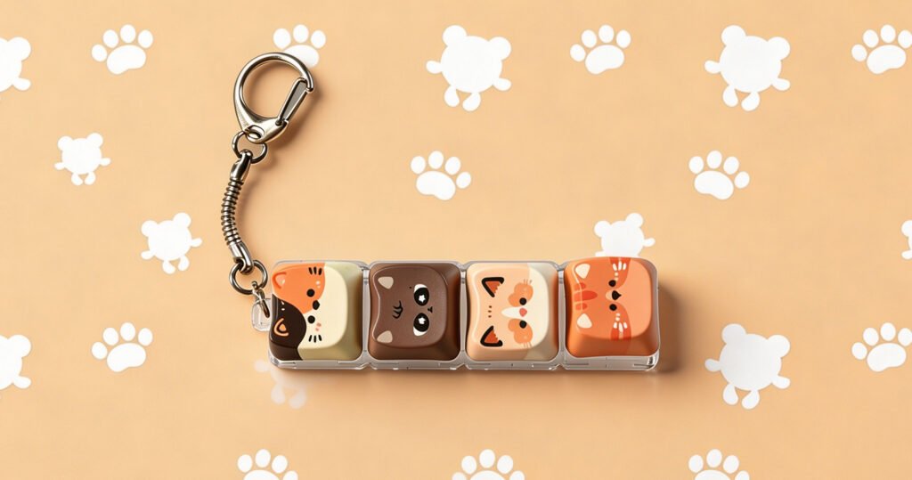 Cute Cat keycap