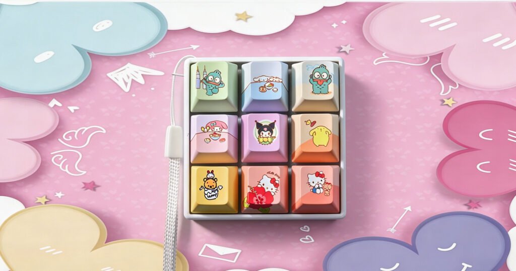 cute Sanrio keycap