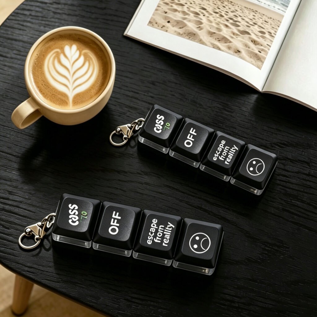 Face Doodle Keycaps