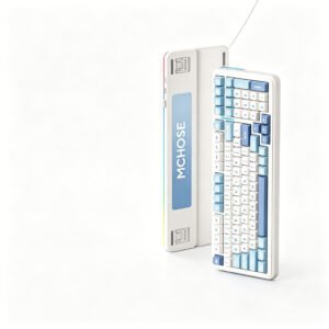 K99 V2 Clear Sky Blue - Lavender Purple Switch [Three Modes]