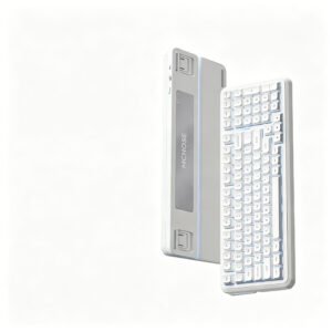 K99 V3 Star Core White - Glazed Ice Cream Switch [Three Modes + Knob]