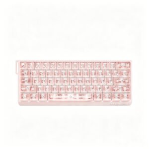 MAD60 V2 Ice Carbon Pink RGB Version Snow Yao Switch