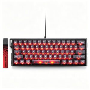 MADlight 60 Anodized Black Huannuo Apocalypse Hall Effect Switch