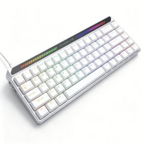 TITAN 68 Turbo Frost Cloud White, Glimmer Switch